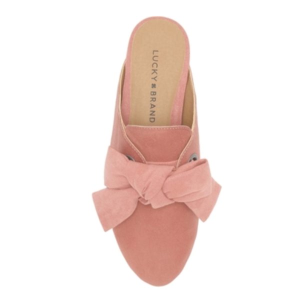 New Lucky Brand Side Bow Slip On Flats - Picture 3 of 5